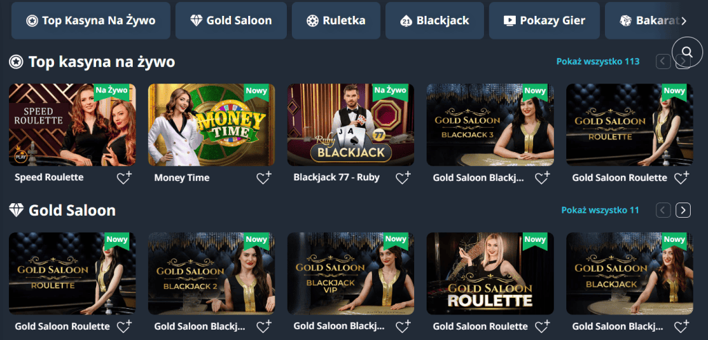 Buran Casino kasyno na żywo