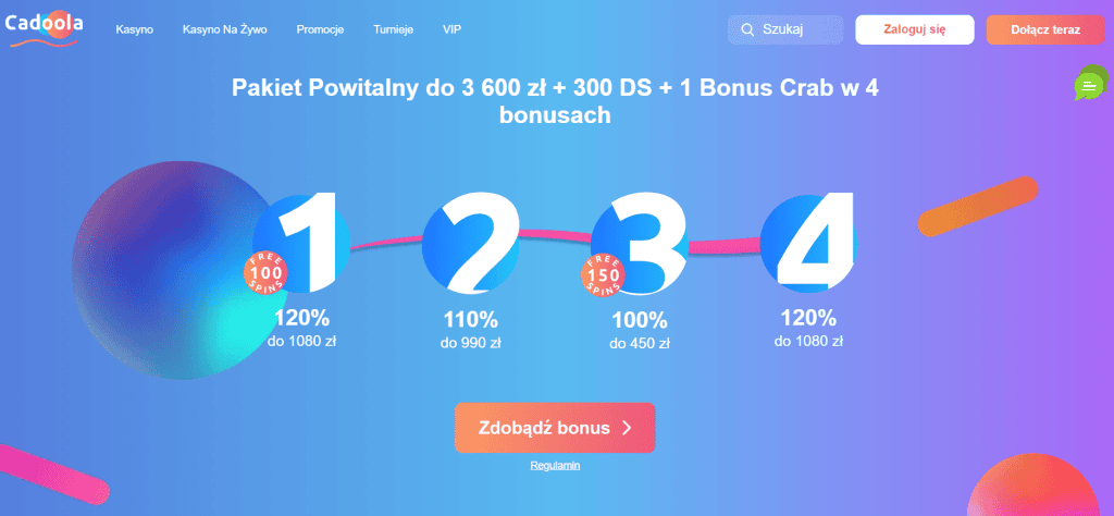 Cadoola strona główna