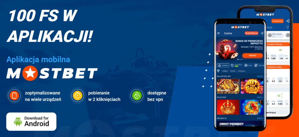 Aplikacja mobilna Mostbet