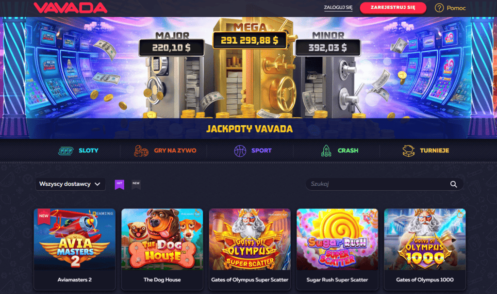 Vavada strona główna kasyna online