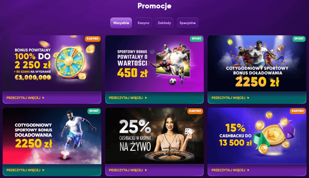 Bonusy w Kingmaker casino