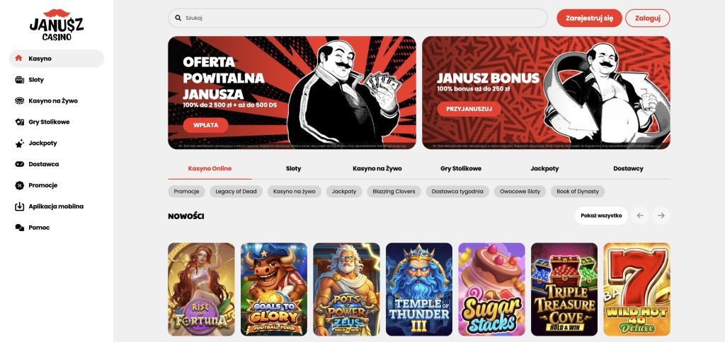 Janusz Casino - recenzja