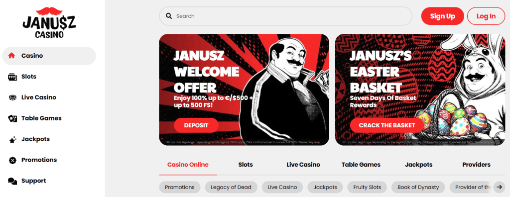 Janusz casino strona główna
