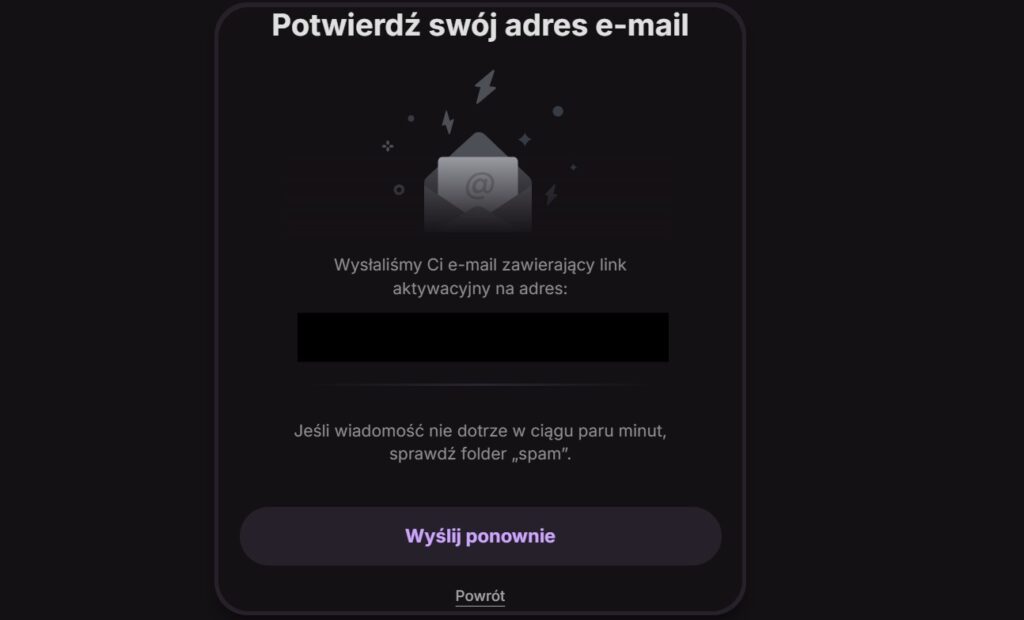 Potwierdź adres e-mail