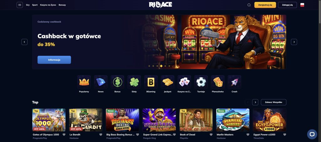 RioAce recenzja