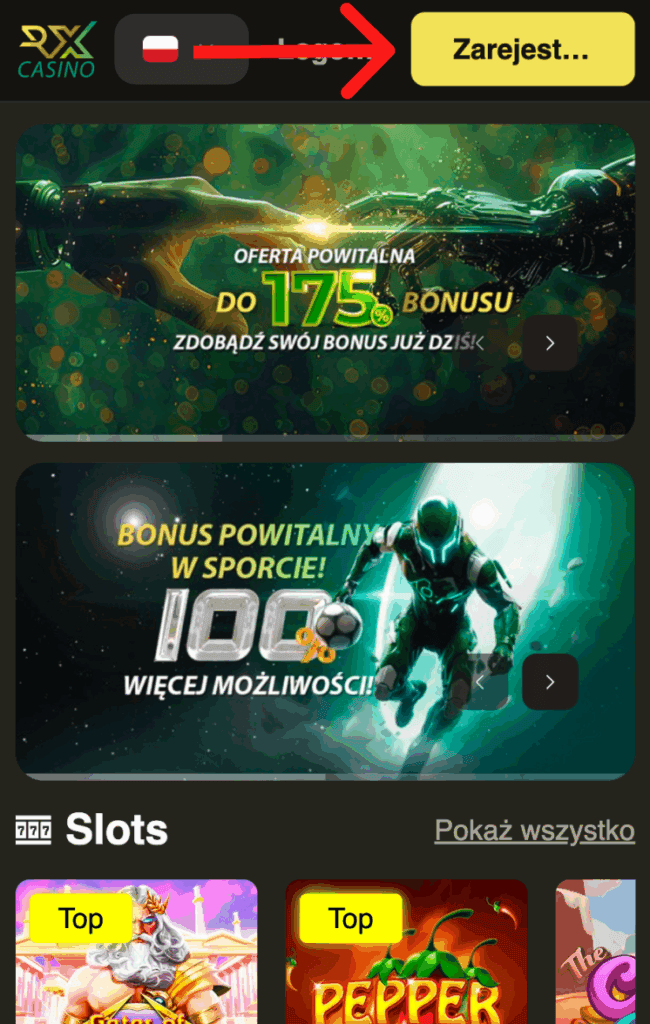 Rozpocznij rejestrację - 