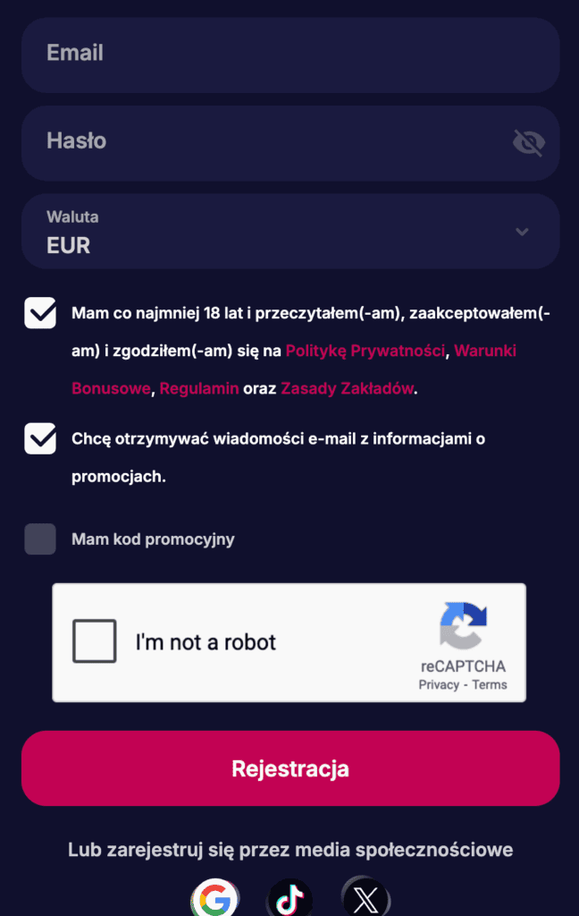 Dokonaj akceptacji zgód.