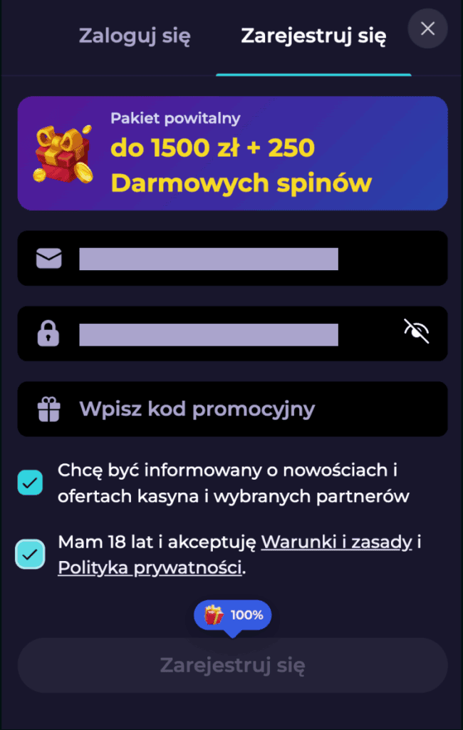 Uzupełnij pozostałe informacje - 