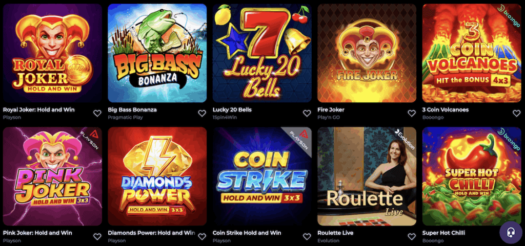 HighFlyBet casino sloty