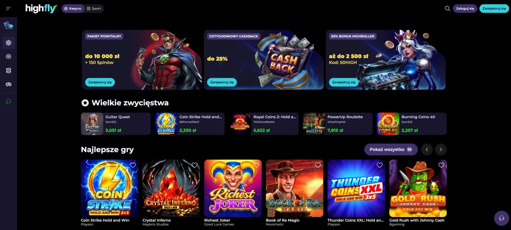 HighFlyBet recenzja