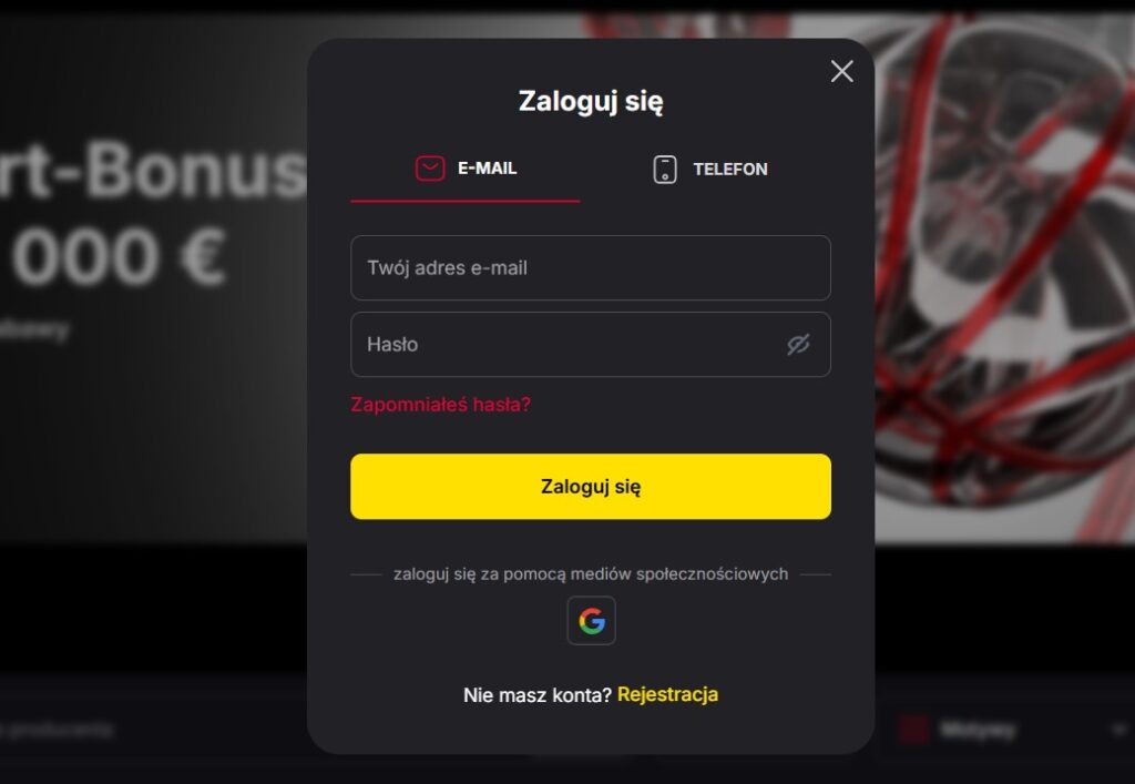 Zaloguj się do VulkanSpiele Casino