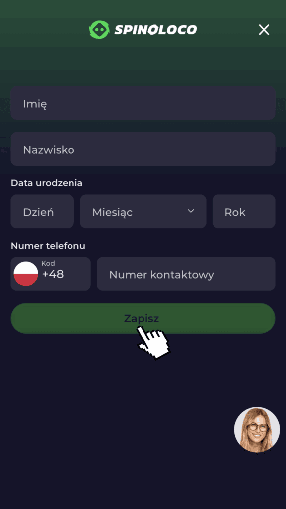 Podaj szczegółowe dane