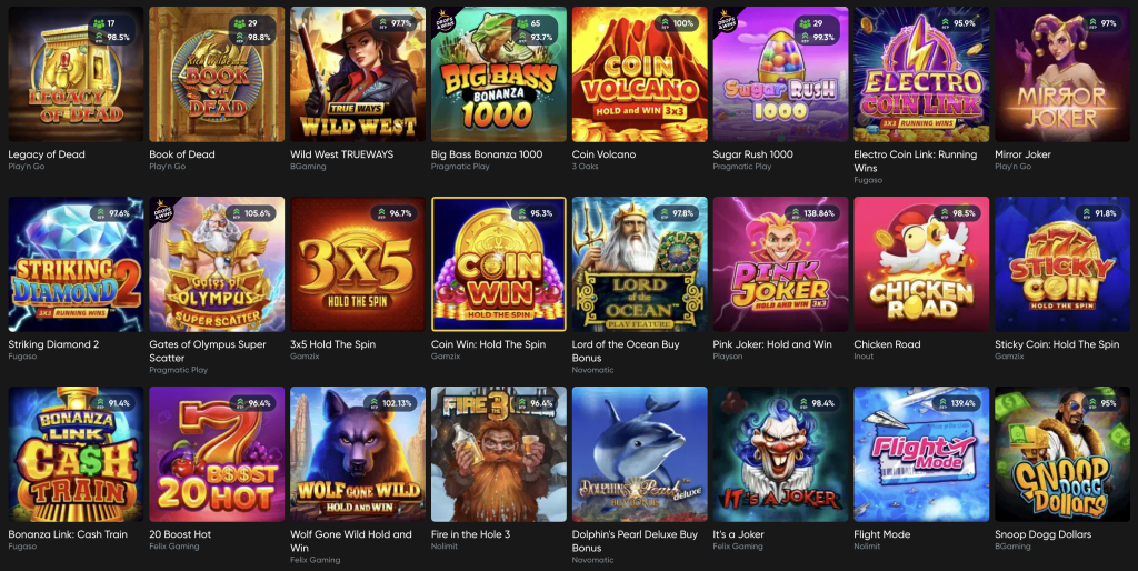 GranaWin Casino - gry slotowe