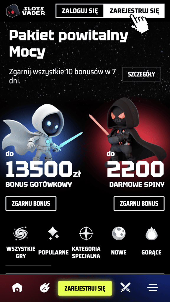 Rozpocznij rejestrację