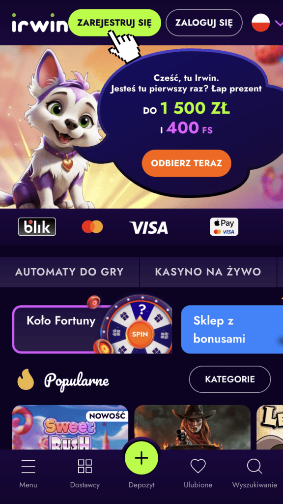 Rozpocznij rejestrację