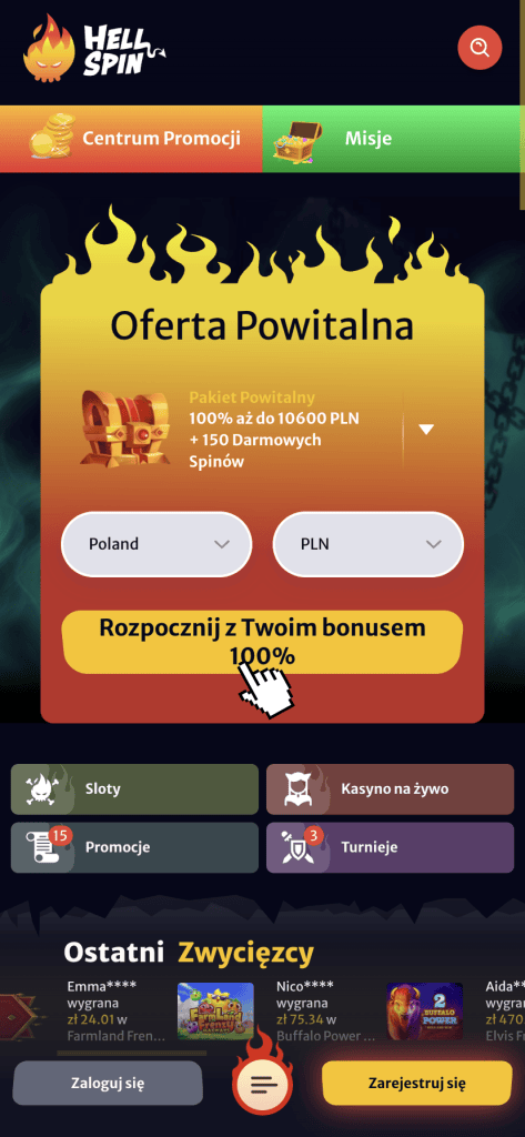Rozpocznij rejestrację