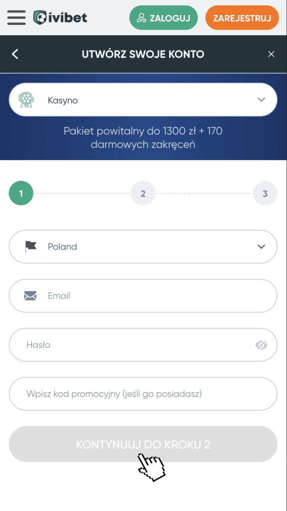 Podaj dane logowania