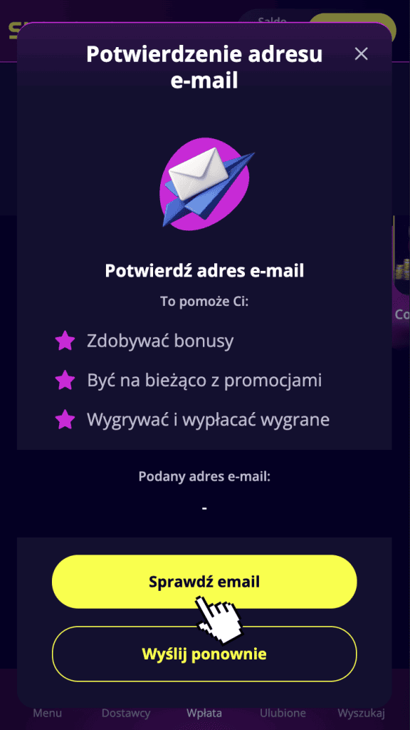 Aktywuj konto i podaj pozostałe dane