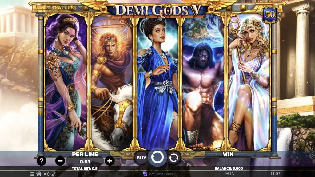 Graj za darmo Demi Gods V