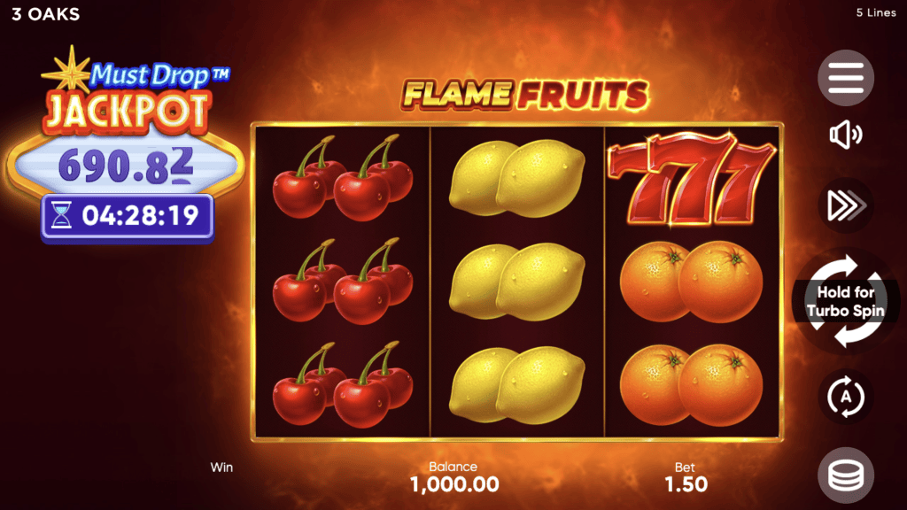 Graj za darmo Flame Fruits