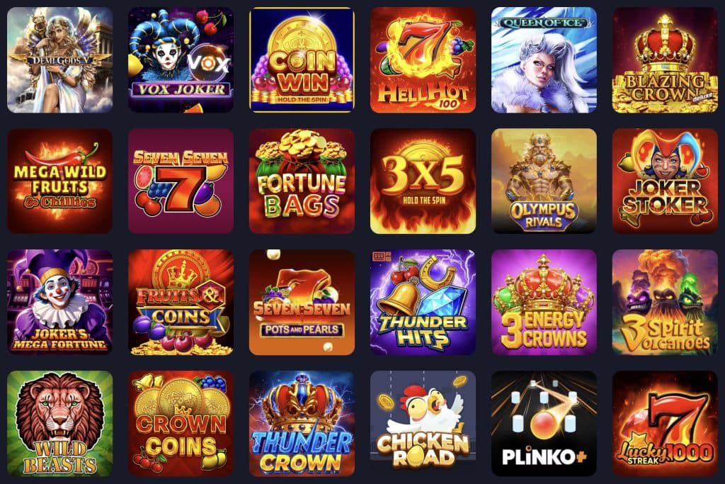 VOX Casino – gry slotowe