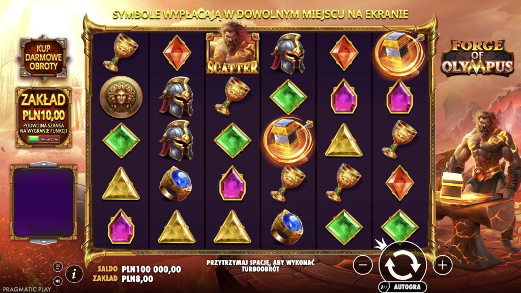 Graj za darmo Forge of Olympus