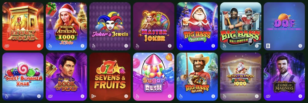 W katalogu Rioplay Casino