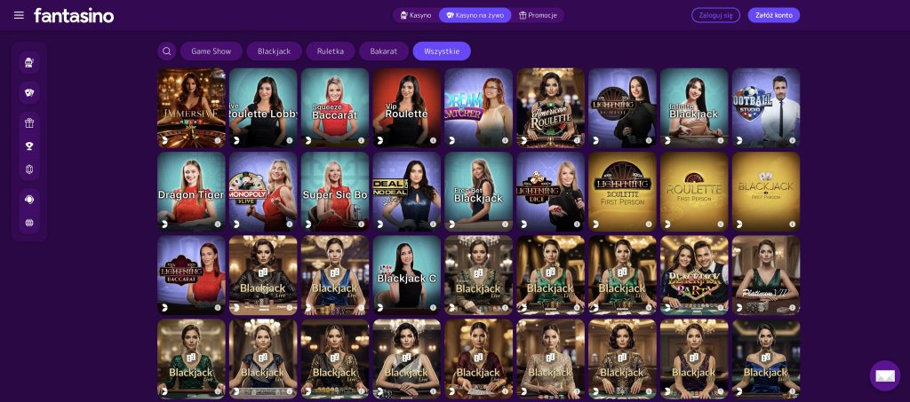 Fantasino - na żywo