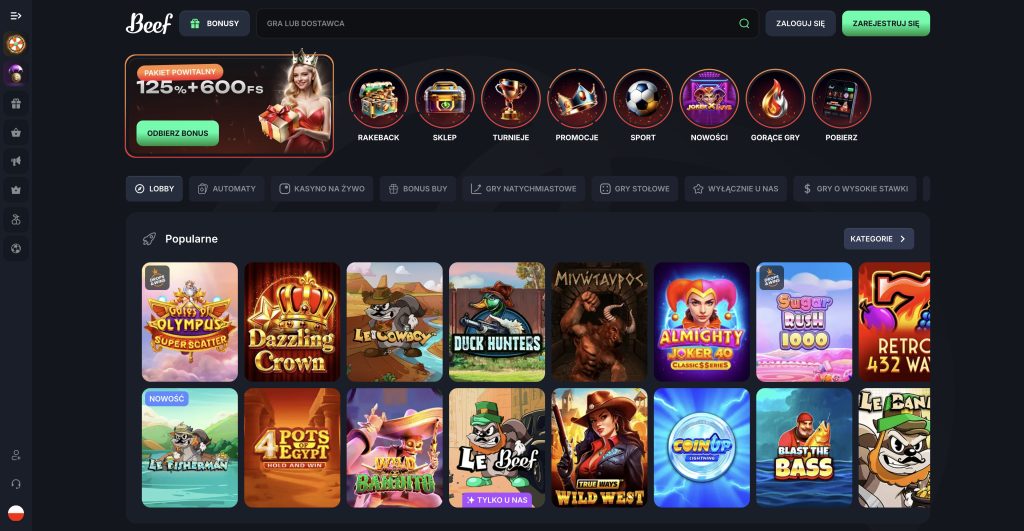 Beef Casino recenzja