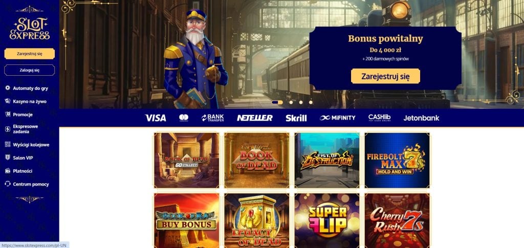 SlotExpress recenzja kasyna