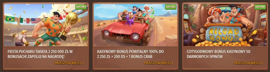 Bonusy w StoneVegas